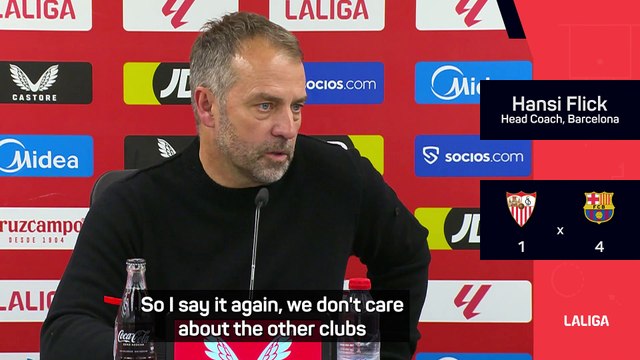 LaLiga title still far away for Barca - Flick