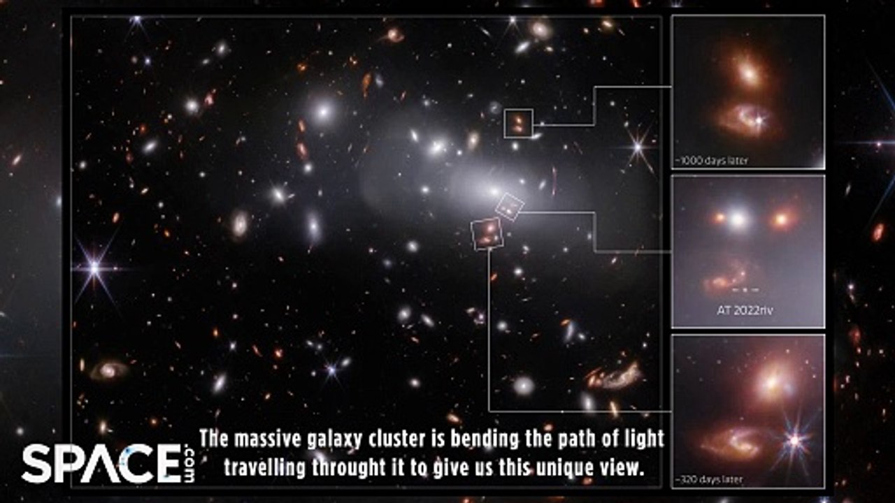 4K Galaxy Footage - James Webb Telescope