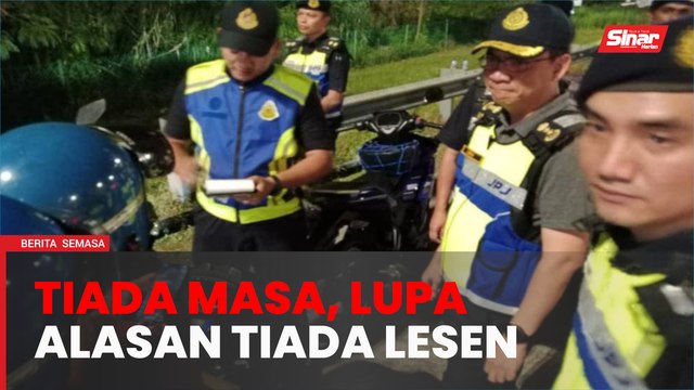 Penunggang motosikal paling ramai tiada lesen