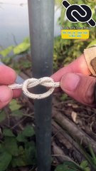 Super easy rope skill to remember #knotshort