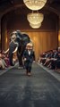 Baby and Giant Elephant Fashion Show on AGT Stage #elephant #lion #baby #fashionshow #agtGuy