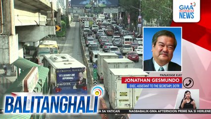 Panayam kay Jonathan Gesmundo, Exec. Asst. to the Secretary, DOTr (February 10, 2025) | Balitanghali