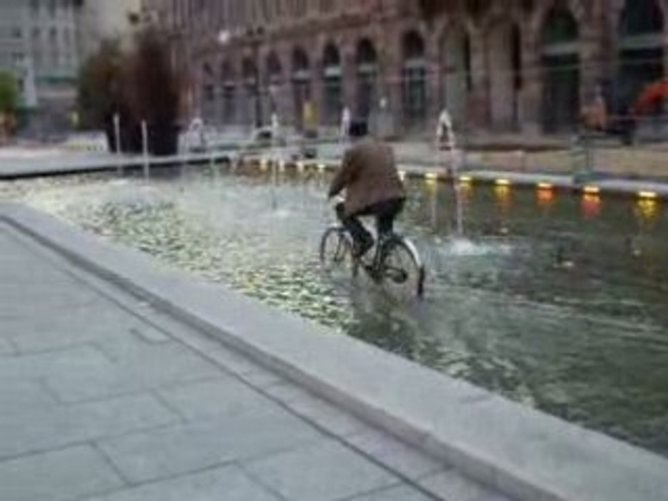 sylvain fait du velo