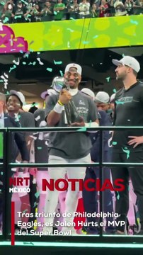 Tras triunfo de Philadelphia Eagles, Es Jalen Hurts MVP del Super Bowl 2025