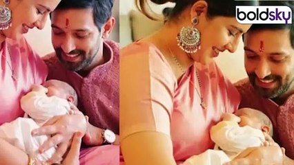 Vikrant Massey Son Vardaan का Face Reveal, First Birthday पर Celebs & Public Reaction Viral...