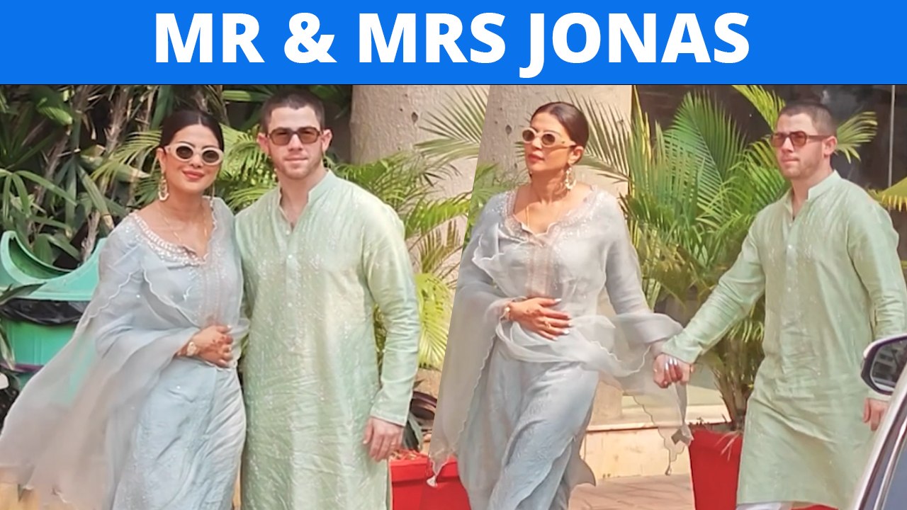 Nick Jonas Visits Mother-In-Law Home Alongside Wife Priyanka Chopra Jonas