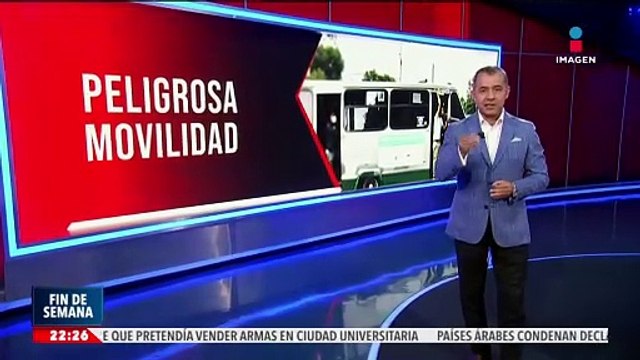 Adiós a los microbuses de la CDMX | Imagen Noticias Fin de Semana