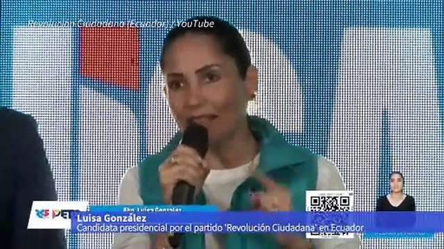 Daniel Noboa y Luisa González reeditarán balotaje en Ecuador con estrecho margen