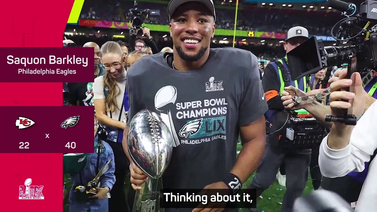 Eagles success more enjoyable for Saquon Barkley than rushing yards record