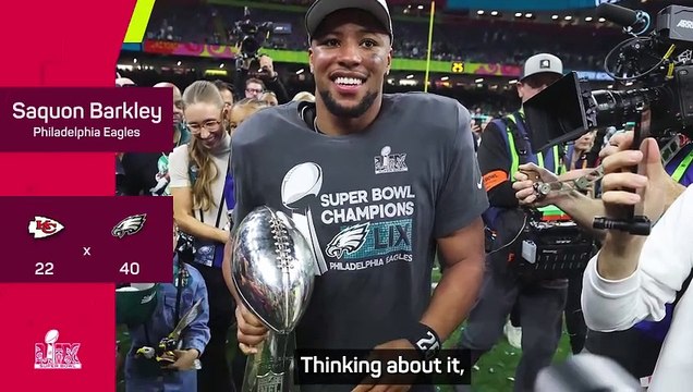 Eagles success more enjoyable for Saquon Barkley than rushing yards record