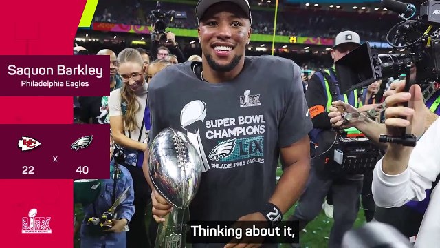 Eagles success more enjoyable for Saquon Barkley than rushing yards record