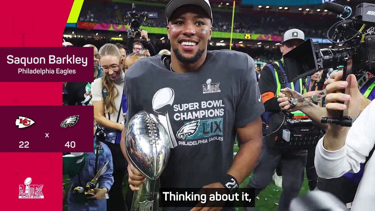 Eagles success more enjoyable for Saquon Barkley than rushing yards record