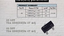 2315GN-VB is a SOT23 package P-Channel field effect MOS tube