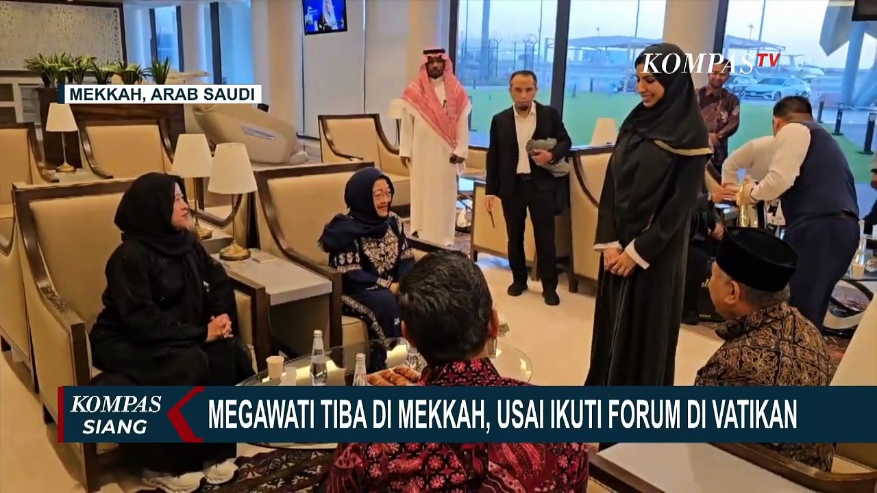 Ibadah Umrah, Presiden ke-5 RI Megawati Tiba di Mekkah Usai Temui Paus Fransiskus di Vatikan