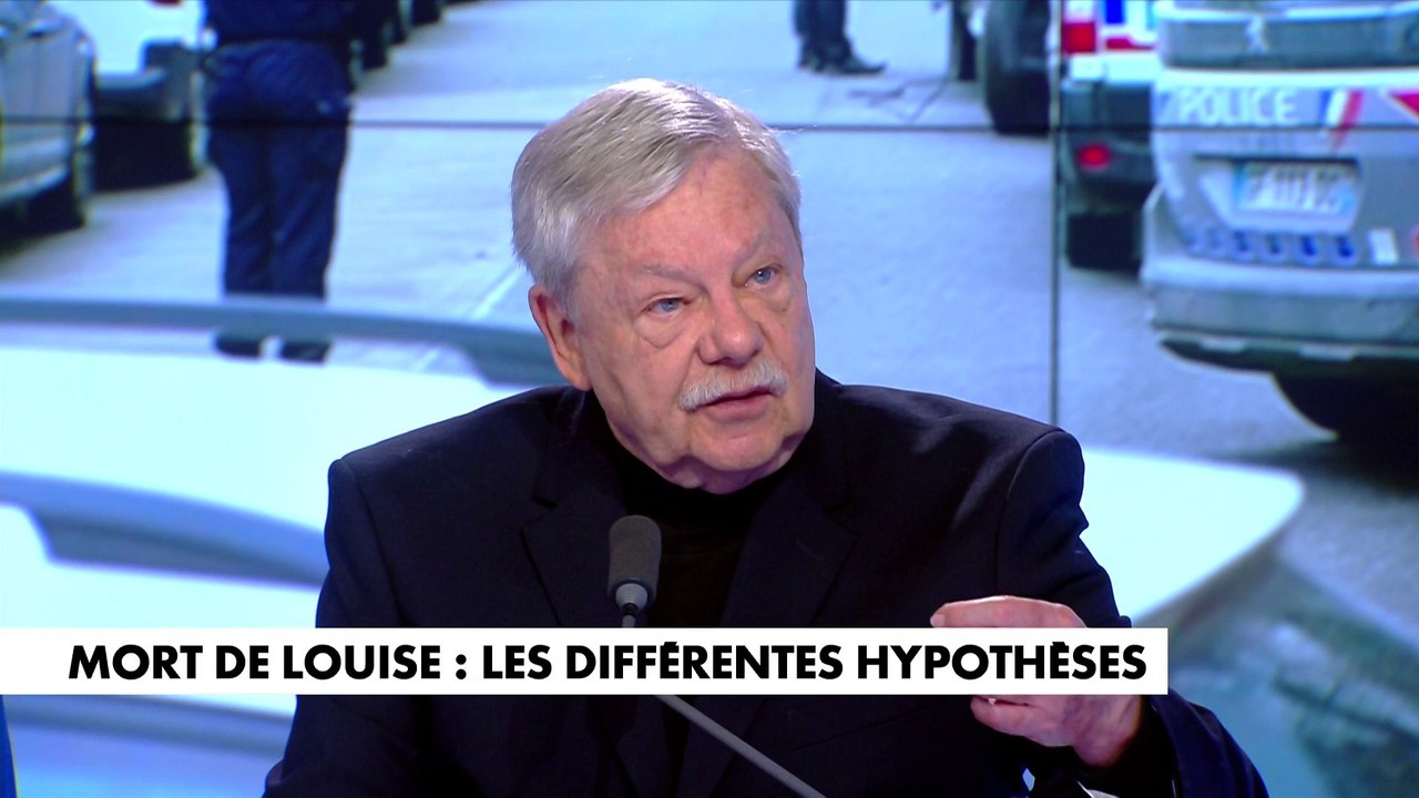 Xavier Raufer confirme que la mort de Louise s'oriente vers une enquête de longue haleine