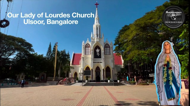Our Lady of Lourdes Church Ulsoor Bangalore 2025 #viral