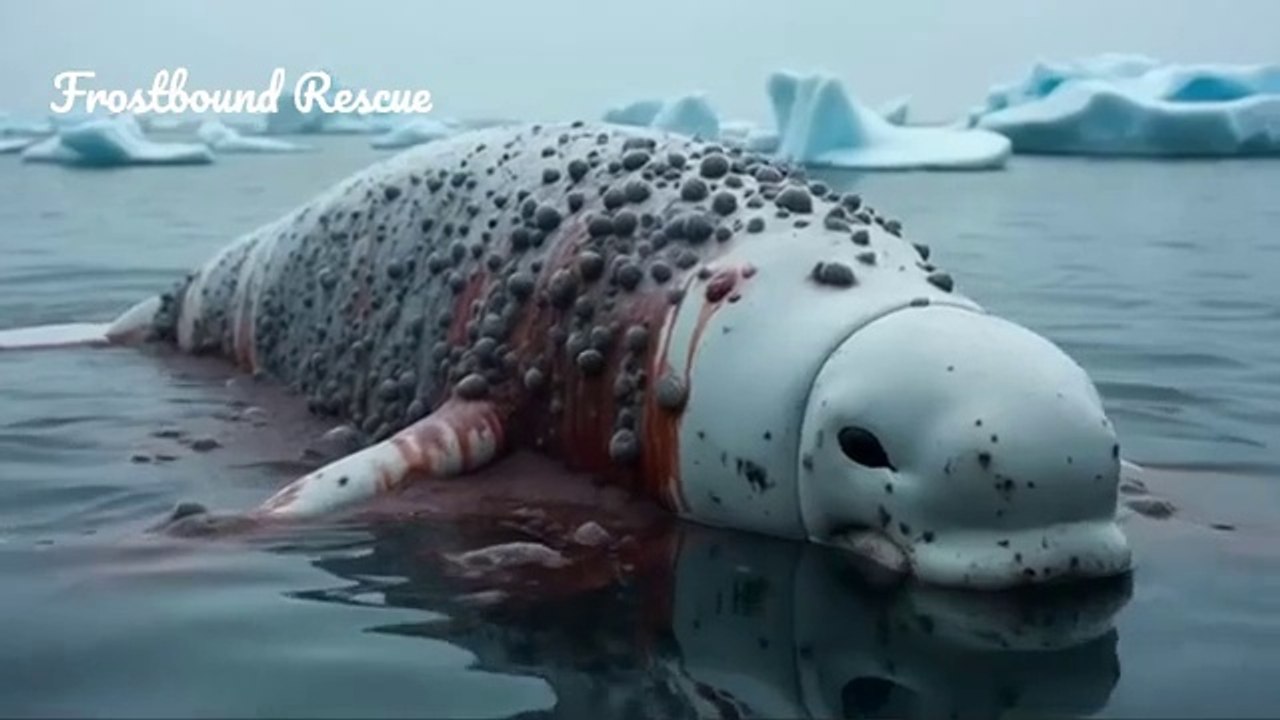 Heroic Baby Beluga Finds Help to Save Its Injured Mother – A Heartwarming Rescue Story