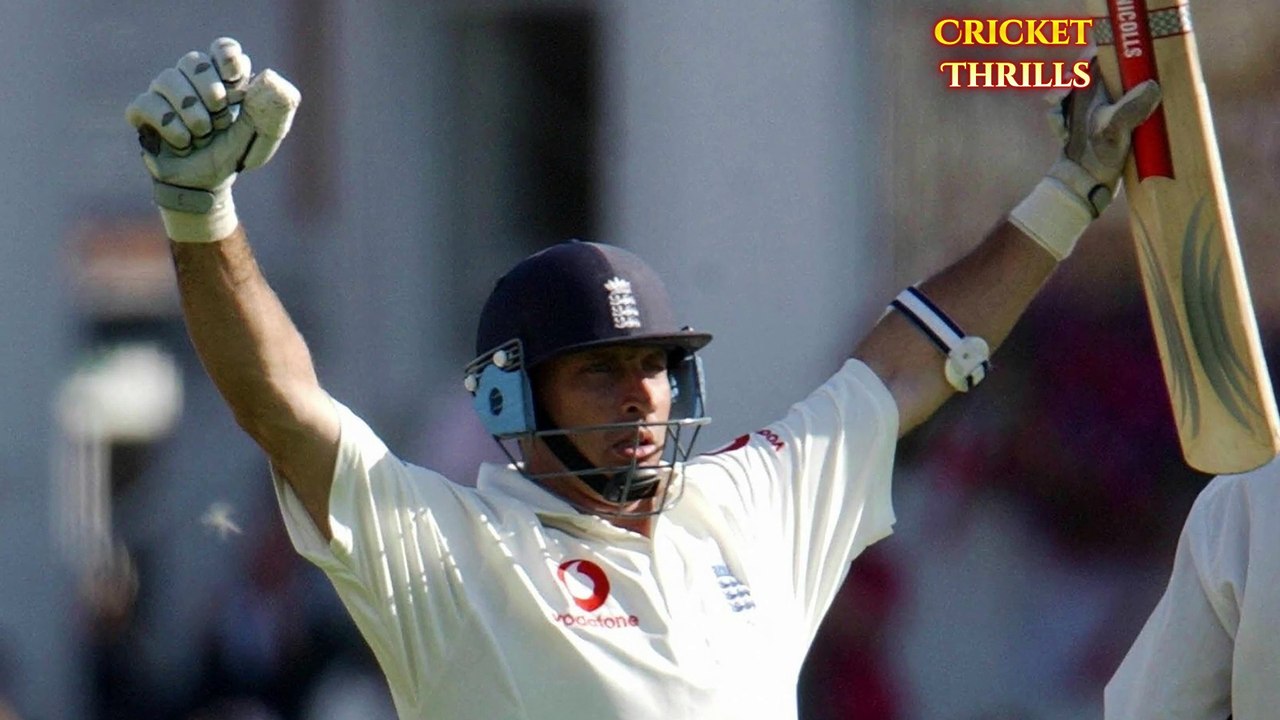 Nasser Hussain Batting vs New Zealand 3rd Test at Lords in 1999