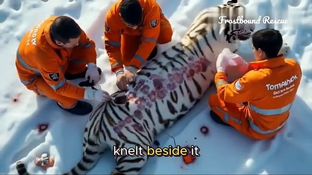 White Tiger in Danger! Injured by Parasites & Barnacles | Frostbound Team’s Incredible Rescue
