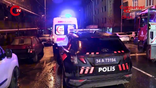 Bağcılar'da tekstil atölyesinde korkutan yangın!