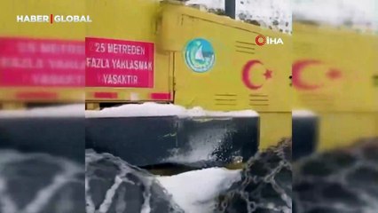 Sinop’ta karla mücadele çalışmaları: 30 köy yolu kapalı