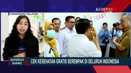 Menko PM, Muhaimin Iskandar Pantau Pelaksanaan Cek Kesehatan Gratis
