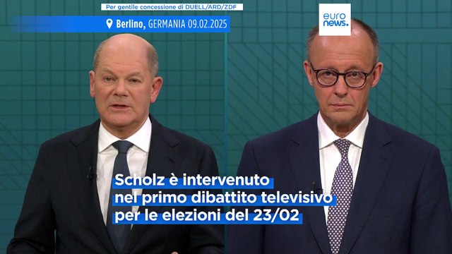 Germania, Scholz dice che l'Ue può agire in un'ora se Donald Trump impone dazi al blocco