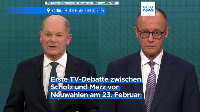 Scholz: Können innerhalb einer Stunde reagieren, wenn Trump Zölle erhebt