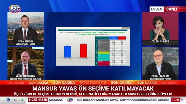 Yavaş'ın 'yokum' dediği gün kritik anket sonuçları ortaya çıktı