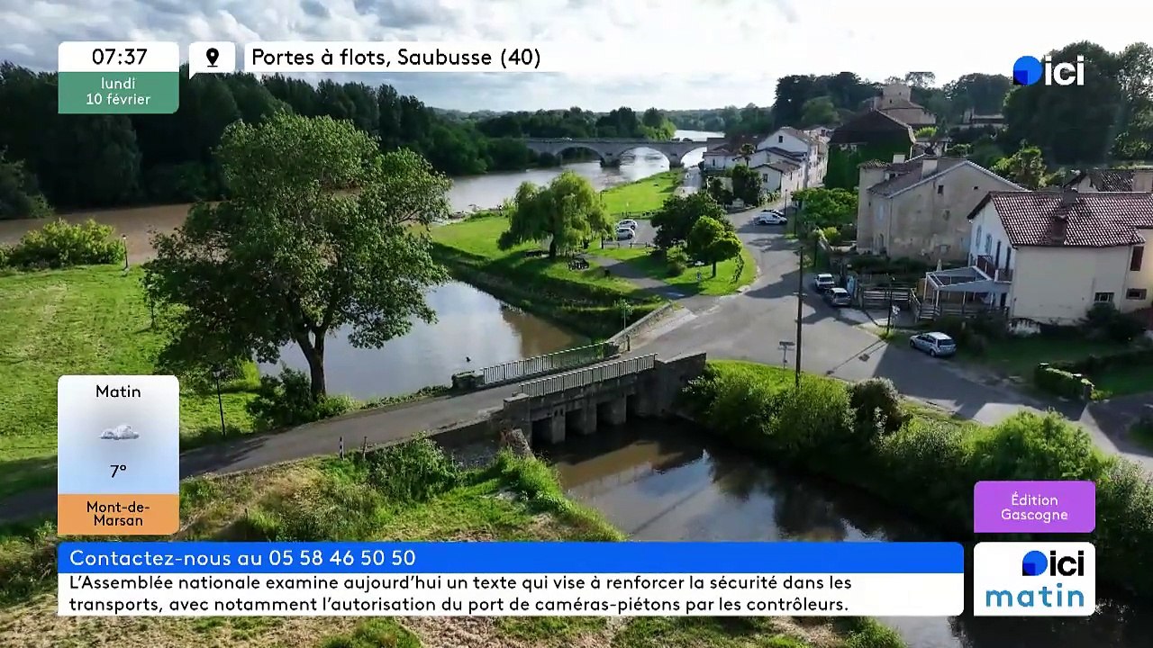10/02/2025 - ici matin par ici Gascogne en vidéo