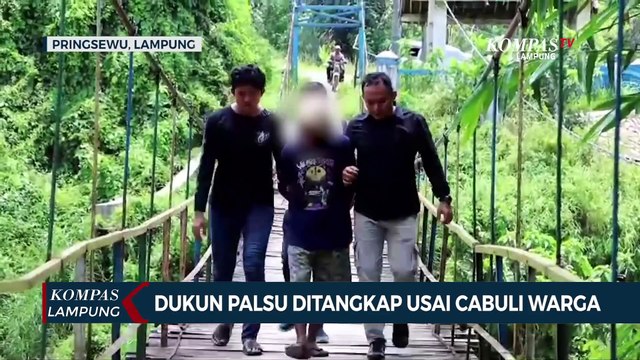 Dukun Palsu di Lampung Ditangkap Usai Cabuli Warga