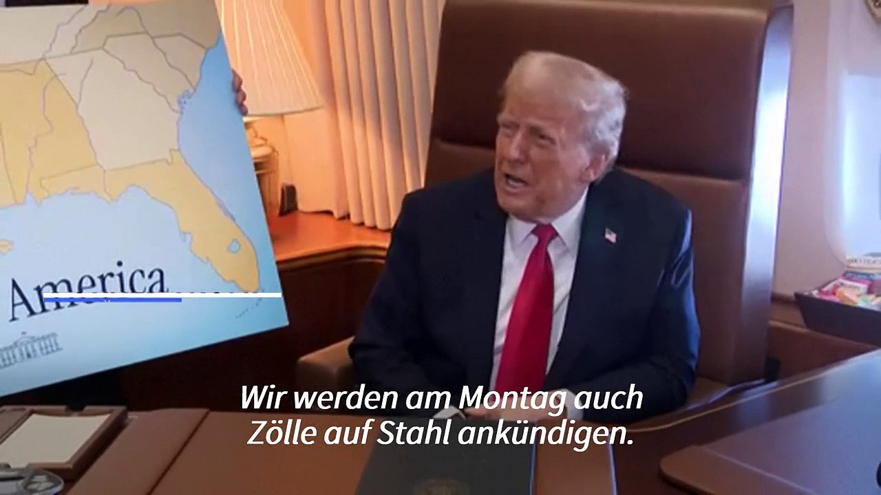 Trump kündigt Zölle auf Stahl- und Aluminiumimporte an