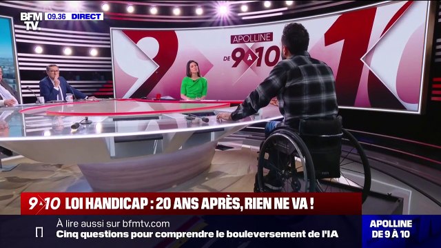 Loi handicap: 20 ans plus tard, on est toujours des citoyens de seconde zone , observe Michaël Jeremiasz, champion paralympique