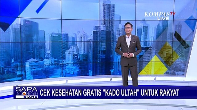 [FULL] Intip Pelaksanaan Cek Kesehatan Gratis di Makassar-Semarang, Warga Antusias