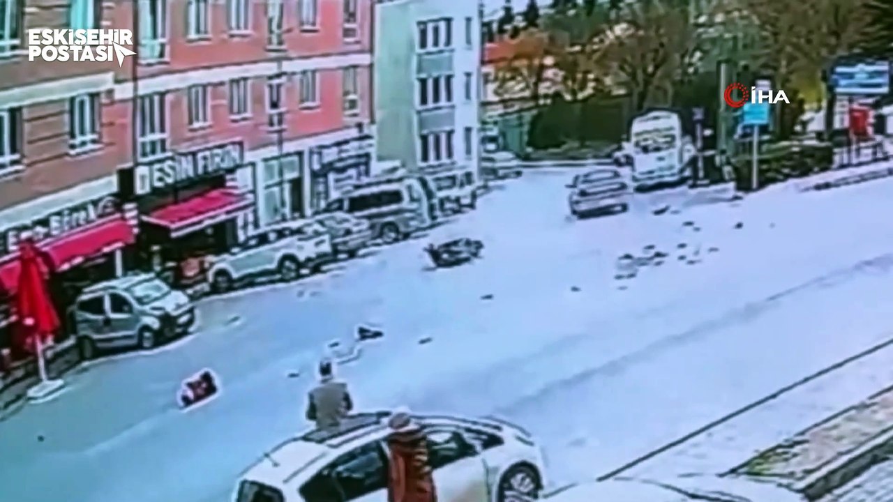 Eskişehir'de motosikletliye çarptı, kaçtı! "Ehliyetsizdi" iddiası