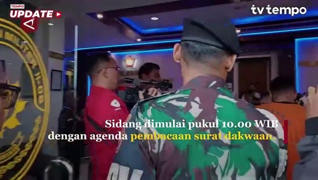Tiga Prajurit TNI AL Didakwa Pembunuhan Berencana dalam Kasus Penembakan Bos Rental Mobil