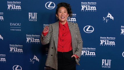 Sandra Oh 2025 SBIFF "Virtuosos Award" Red Carpet