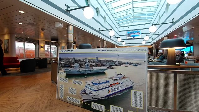 First glimpse at brand new Brittany Ferries ship Saint Malo