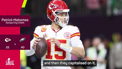 Mahomes takes blame for Chiefs Super Bowl defeat