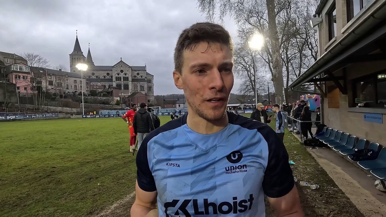 Gauthier Smal après le match Rochefort - Tournai