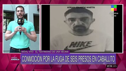 Tensión política y fuga de presos en Caballito