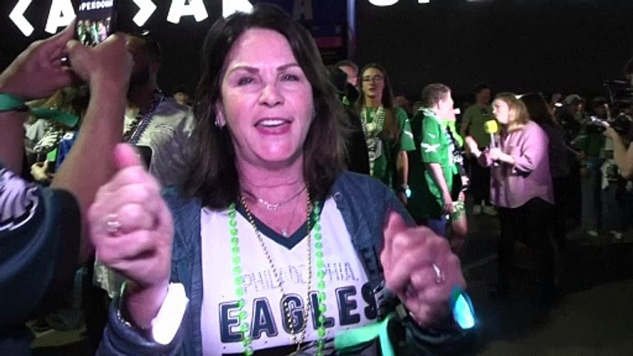 Super Bowl: les fans des Eagles ravis après la victoire sur les Chiefs