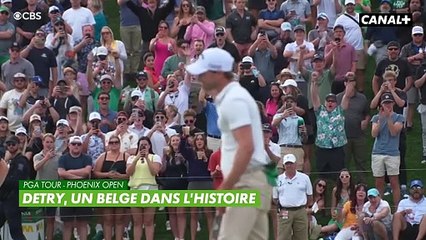 PGA Phoenix: Thomas Detry signe le plus grand exploit de l'histoire du golf belge