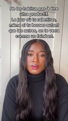 Ne met pas la barre trop haut