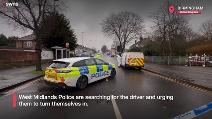 Cops search for hit-and-run driver after man killed in horrific crash