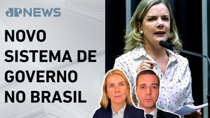 Gleisi Hoffmann critica PEC de Semipresidencialismo protocolada; Deysi e Beraldo comentam