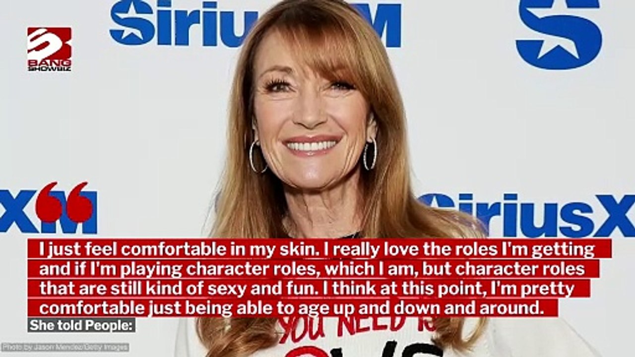Jane Seymour is happy to "age up and down and around" for her onscreen