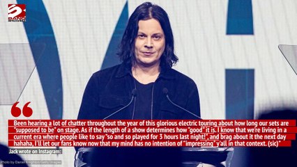 Jack White claims music fans have much 'privilege'