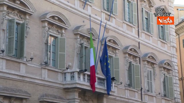 Giorno del Ricordo, bandiere a mezz'asta a Palazzo Madama