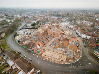Glebe Street Development in Wellington, Telford